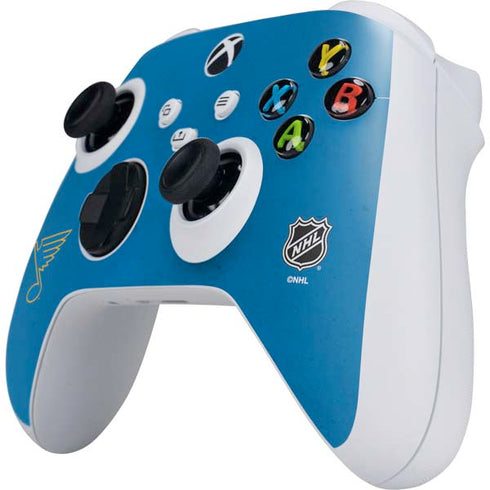 NHL St. Louis Blues Distressed Xbox Series S Controller Skin
